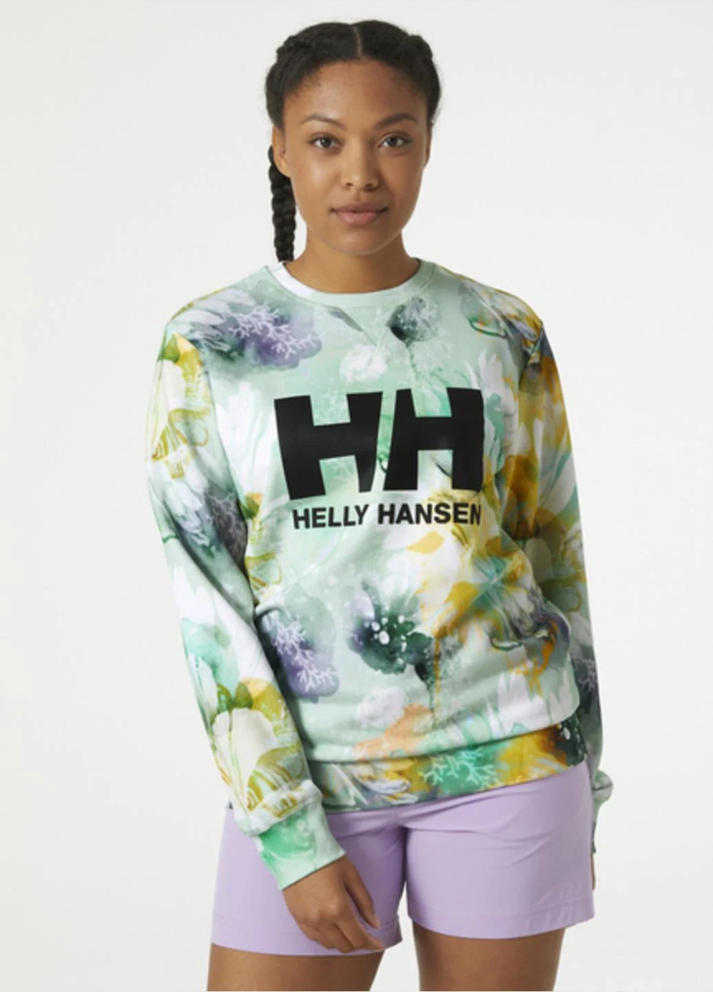 Кофта жіночі Helly Hansen W Hh Logo Crew Sweat Esra (34261-406) — фото 1