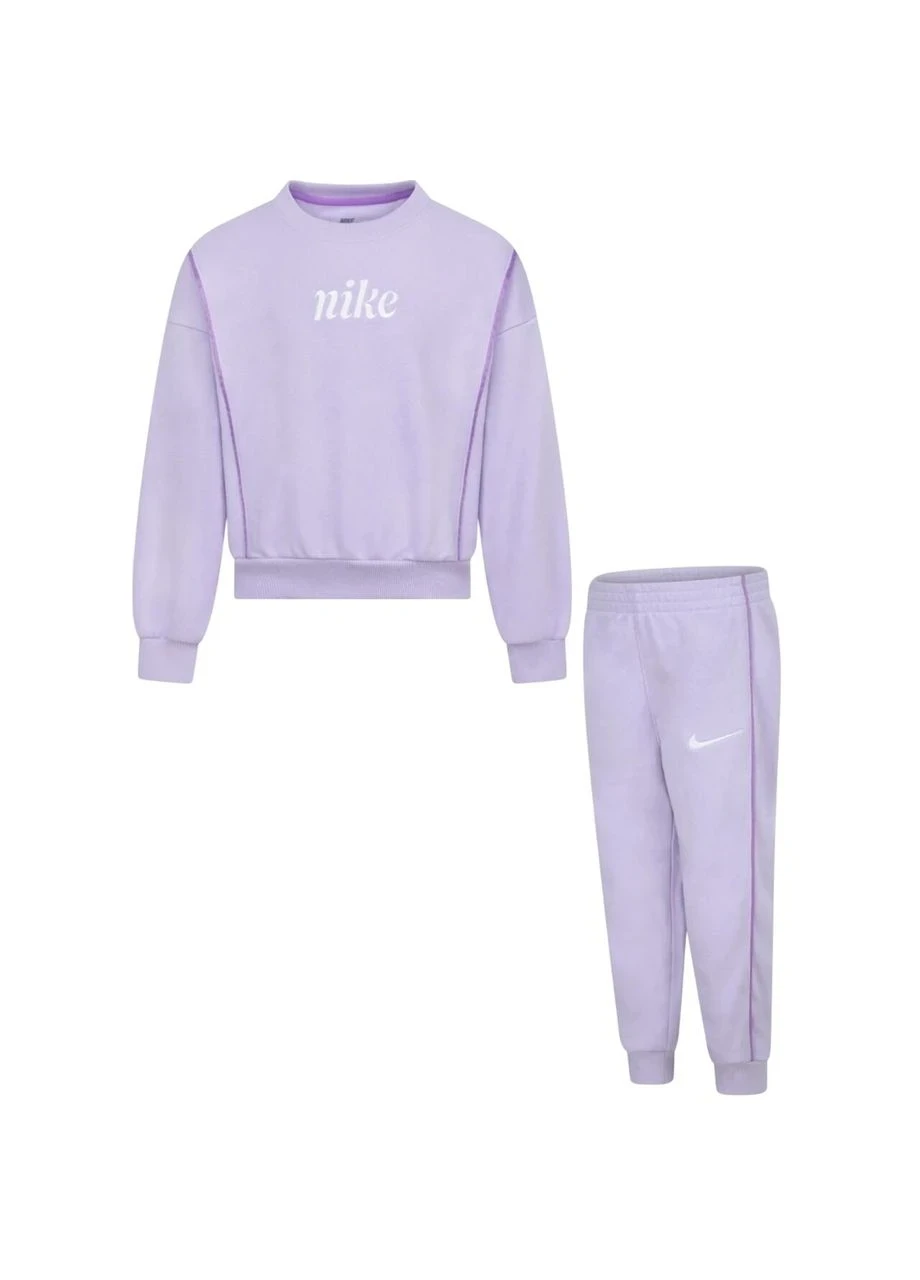 Спортивний костюм дитячий Nike Essentials Crew Viole (36M606-P6I) — фото 1