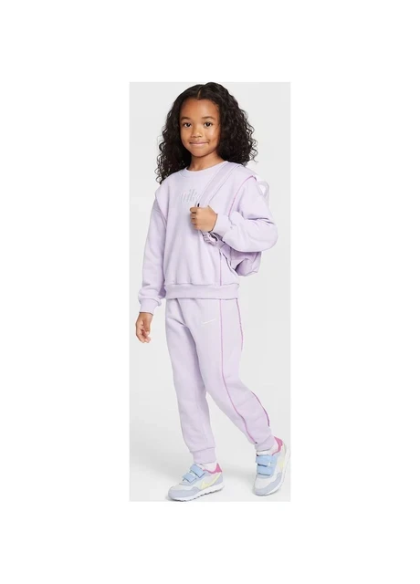 Спортивний костюм дитячий Nike Essentials Crew Viole (36M606-P6I) — фото 5