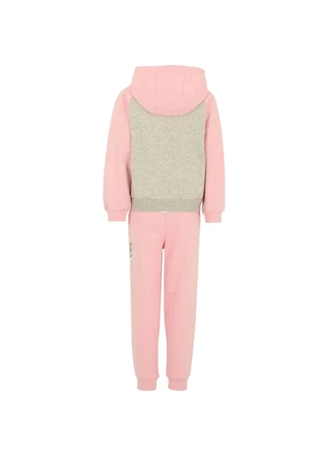 Спортивний костюм дитячий Nike Logo Tracksuit Pink/Grey (36N341-A0W) — фото 4