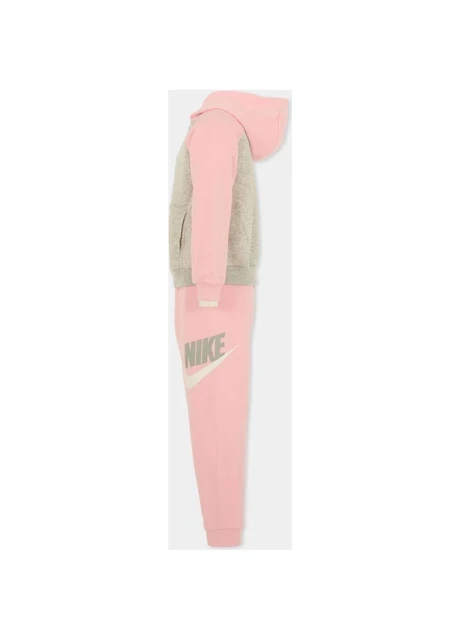 Спортивний костюм дитячий Nike Logo Tracksuit Pink/Grey (36N341-A0W) — фото 5