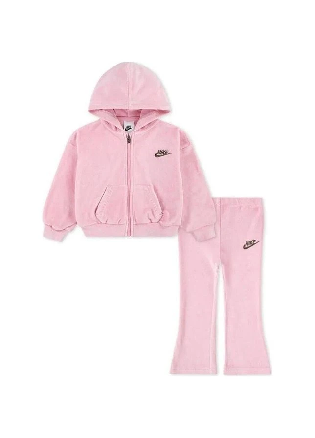 Спортивний костюм дитячий Nike Velour Flared Leggings Pink (36N417-A0W) — фото 1