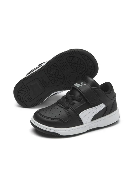 Кросівки дитячі Puma Rebound Layup Black (370493-02) — фото 4