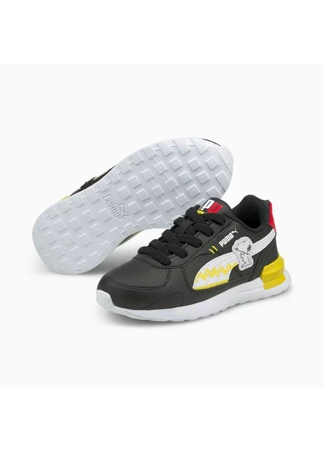 Кросівки дитячі Puma Peanuts X Graviton Snoopy Black (380940-01) — фото 3