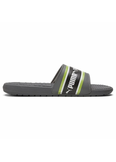 Тапочки чоловічі Puma Cool Cat Stripe Repeat Slide Sandals Grey (385887-02) — фото 4