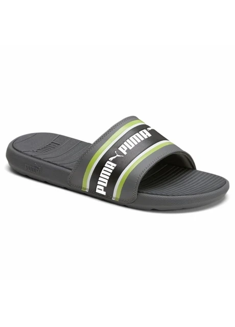 Тапочки чоловічі Puma Cool Cat Stripe Repeat Slide Sandals Grey (385887-02) — фото 5