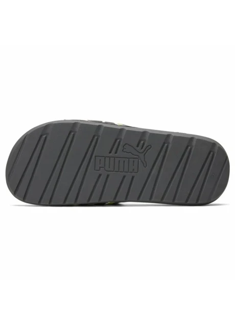 Тапочки чоловічі Puma Cool Cat Stripe Repeat Slide Sandals Grey (385887-02) — фото 8