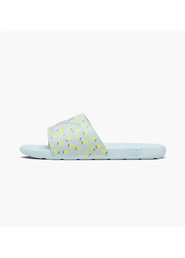 Тапочки жіночі Puma Cool Cat 2.0 Lemon Slides Turquoise (395655-02) — фото 1