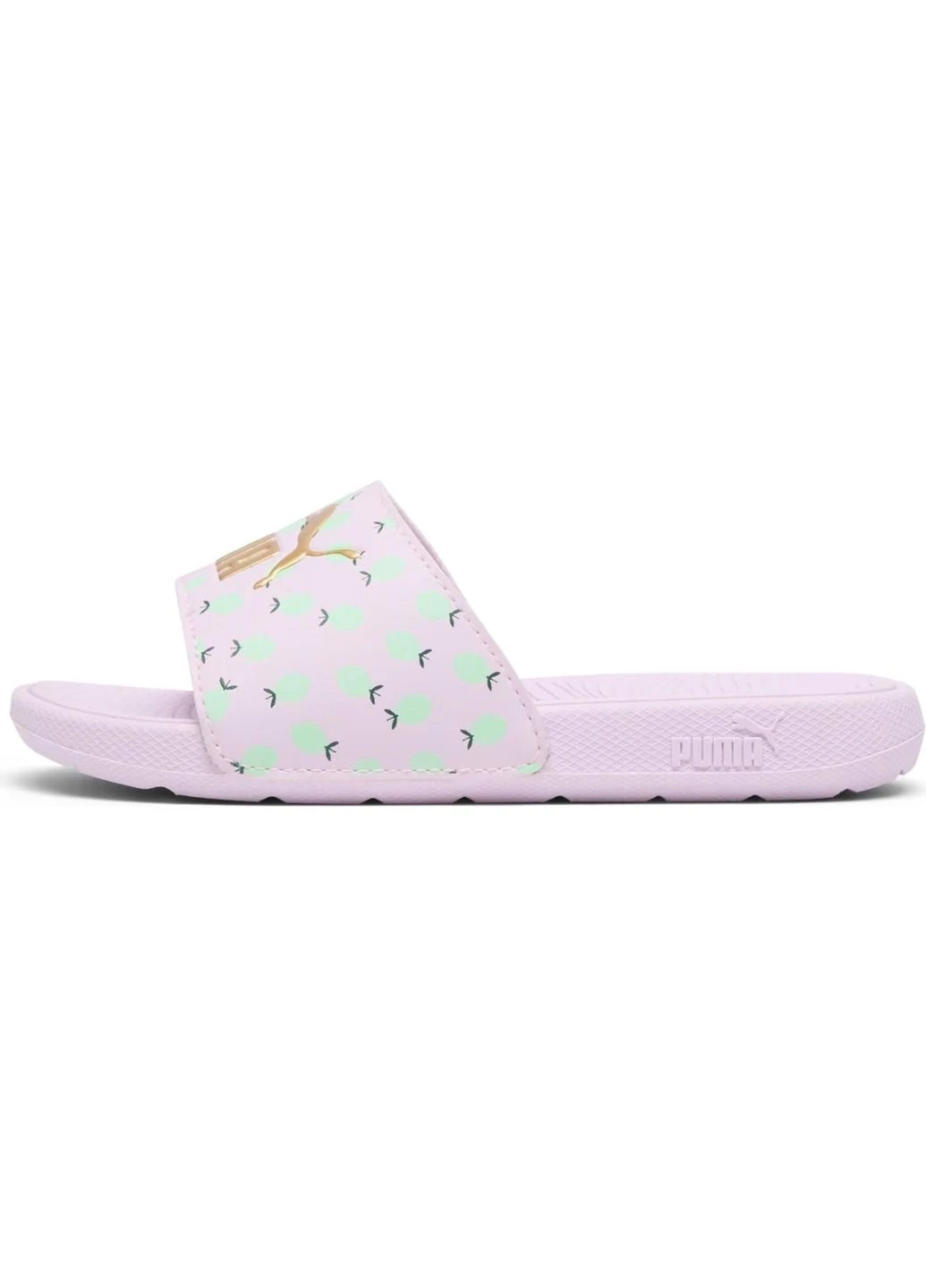 Тапочки дитячі Puma Cool Cat 2.0 Lemon Slides Violet (395657-01) — фото 1