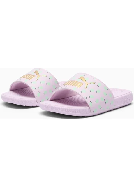 Тапочки дитячі Puma Cool Cat 2.0 Lemon Slides Violet (395657-01) — фото 4