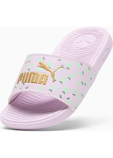 Тапочки дитячі Puma Cool Cat 2.0 Lemon Slides Violet (395657-01) — фото 7
