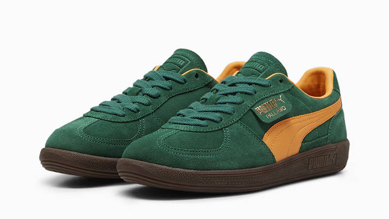 Кросівки чоловічі Adidas Palermo Green & Orange (396463-05) — фото 3