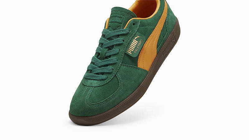 Кросівки чоловічі Adidas Palermo Green & Orange (396463-05) — фото 5
