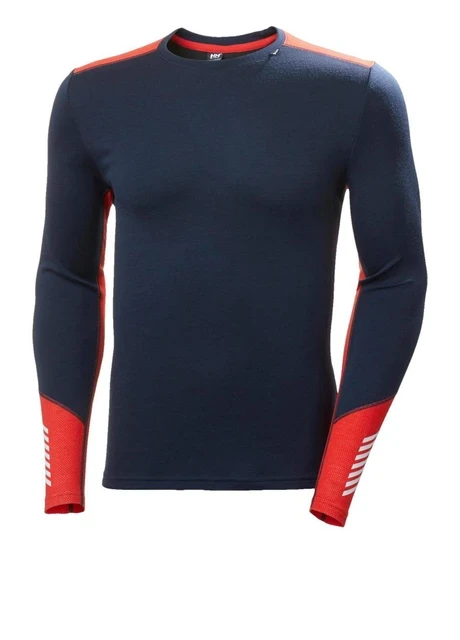 Кофта чоловіча Helly Hansen Pull Lifa Merino Midweight Crew (49364-598) — фото 3