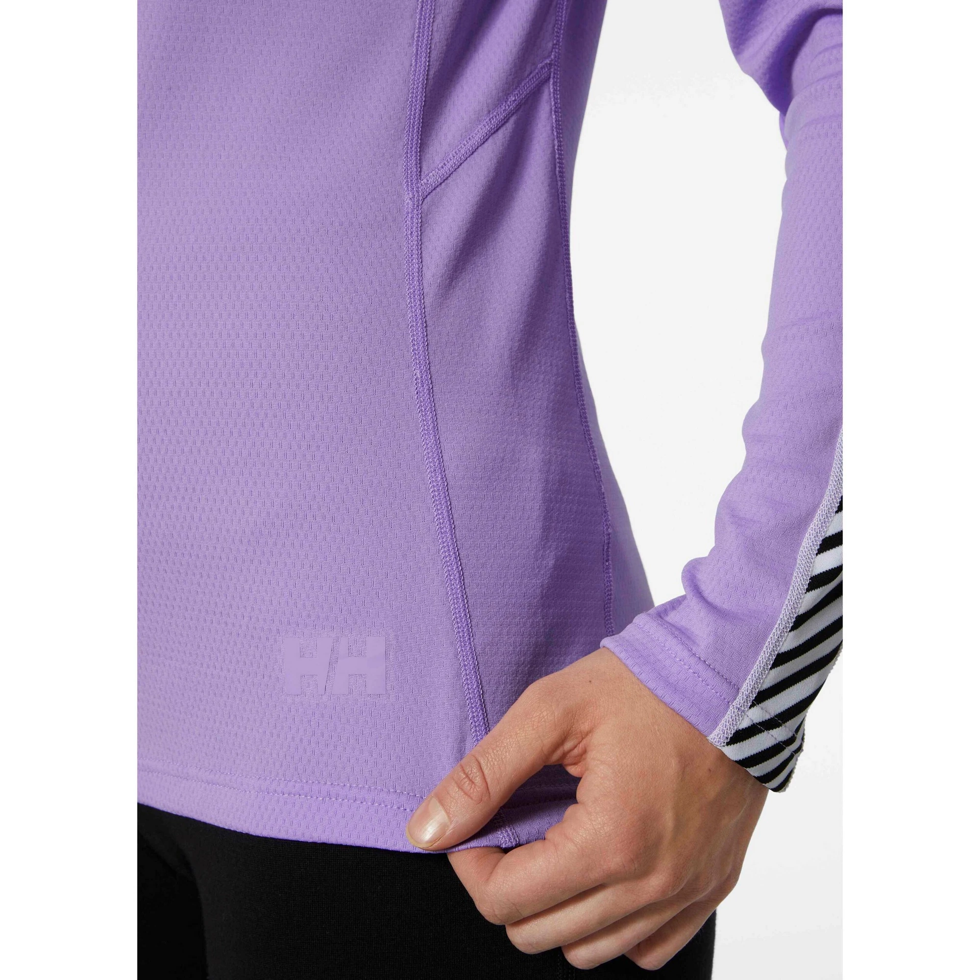 Лосіни жіночі Helly Hansen Lifa Active Stripe Crew Violet (49413-699) — фото 5