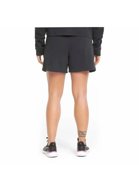 Шорти жіночі Puma Logo French Terry 5 Training Shorts Black (521618-01) — фото 6
