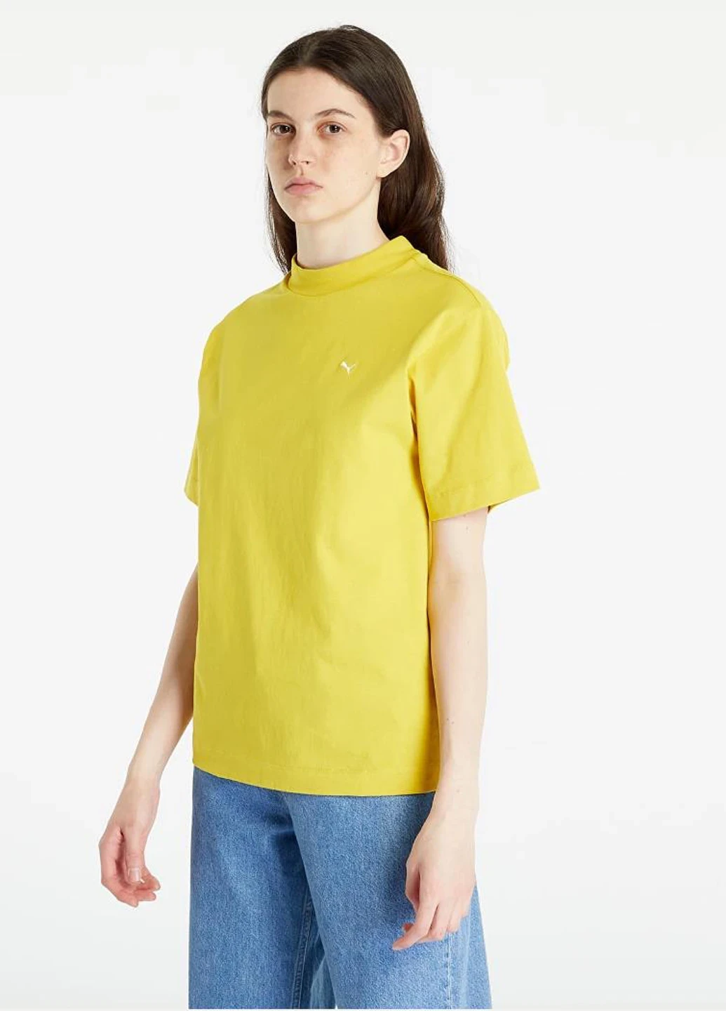 Футболка жіноча Puma Yona Sunpō Mock Neck Tee (53797741) — фото 1
