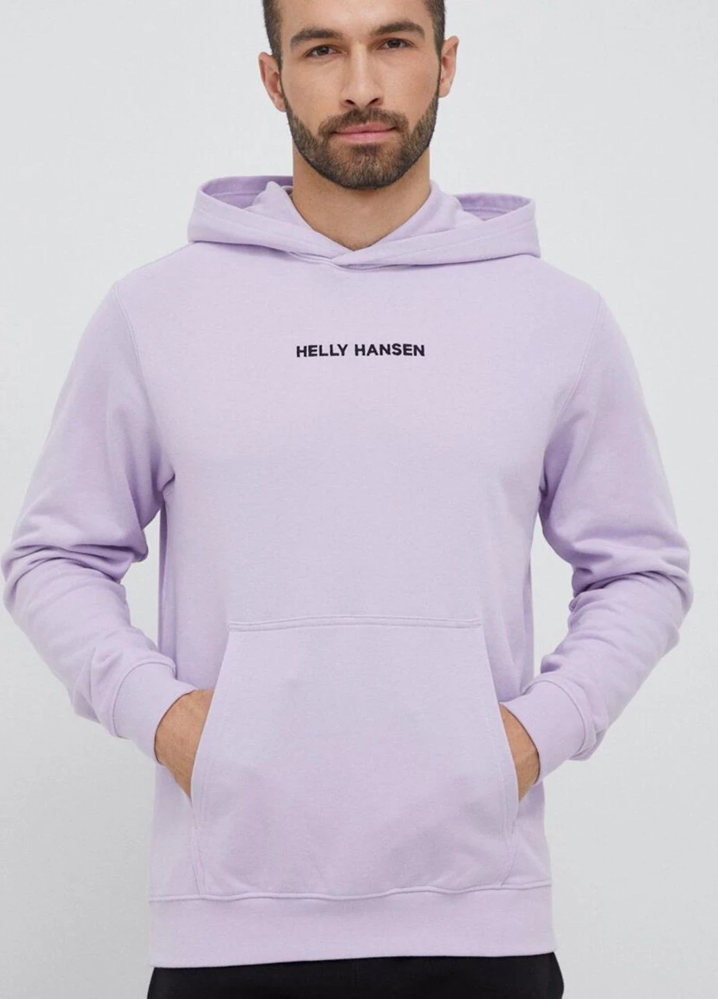 Кофта чоловіча Helly Hansen Core Graphic Hoodie Hoodie In Lilatech (53924-699) — фото 1