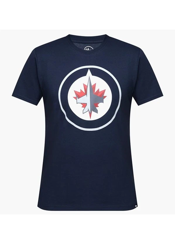 Футболка чоловіча 47 Brand Winnipeg Jets Imprint Black (544246FN-FS) — фото 1
