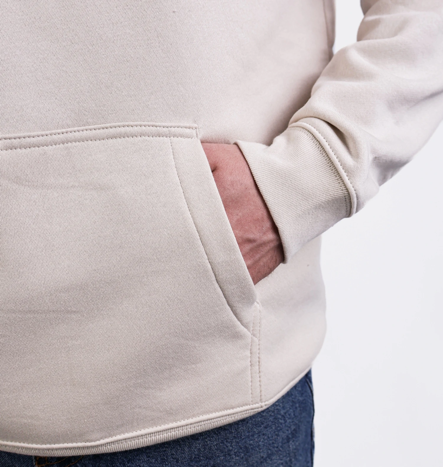 Кофта чоловіча Gap Logo Hoodie Unbleached (546844321) — фото 6
