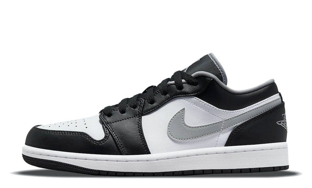 Кросівки Nike Air Jordan 1 Low Black Particle Grey — фото 1