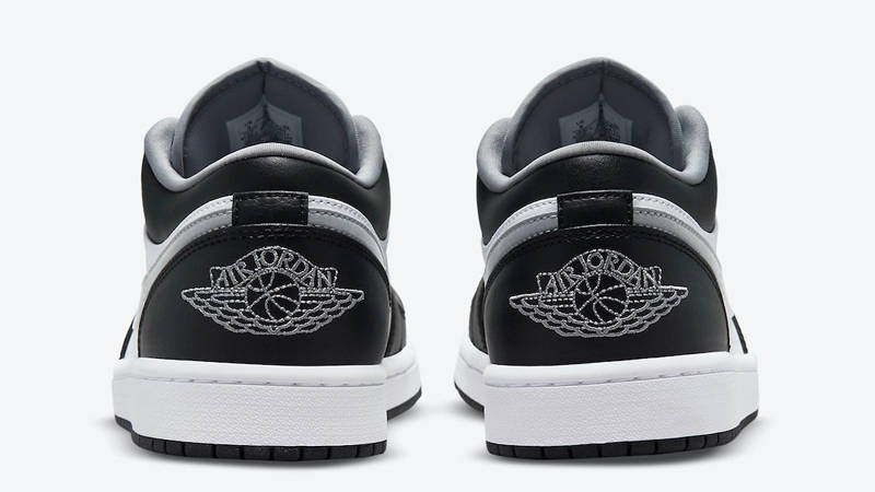 Кросівки Nike Air Jordan 1 Low Black Particle Grey — фото 5