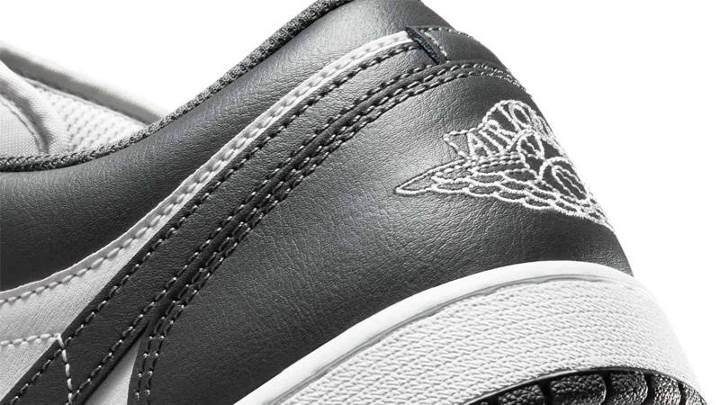 Кросівки чоловічі Air Jordan 1 Low 'Grey White' — фото 5