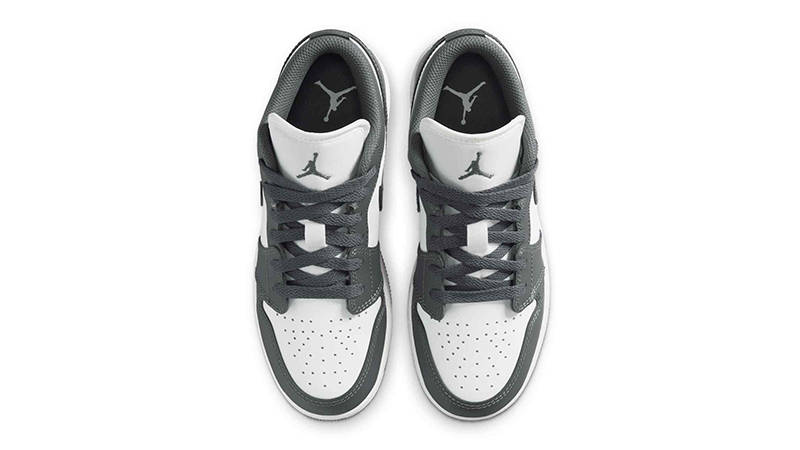 Кросівки Air Jordan 1 Low GS Iron Grey — фото 4
