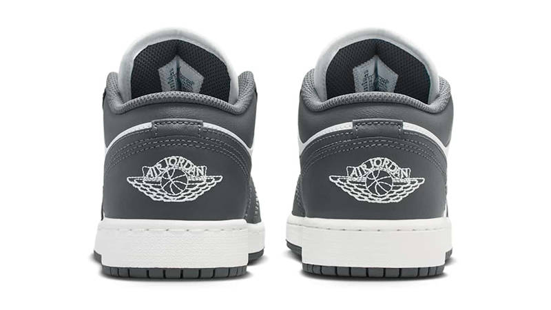 Кросівки Air Jordan 1 Low GS Iron Grey — фото 5
