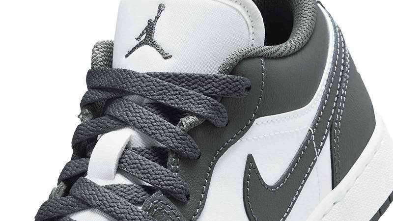 Кросівки Air Jordan 1 Low GS Iron Grey — фото 6