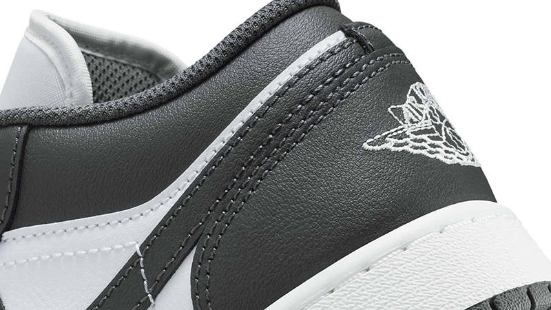 Кросівки Air Jordan 1 Low GS Iron Grey — фото 7