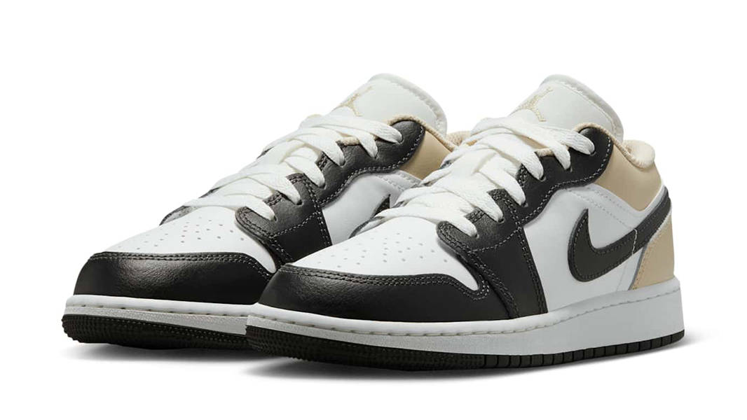Кросівки чоловічі Air Jordan 1 Low GS 'Summit White Off Noir' — фото 3