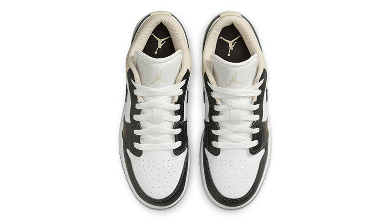 Кросівки чоловічі Air Jordan 1 Low GS 'Summit White Off Noir' — фото 4
