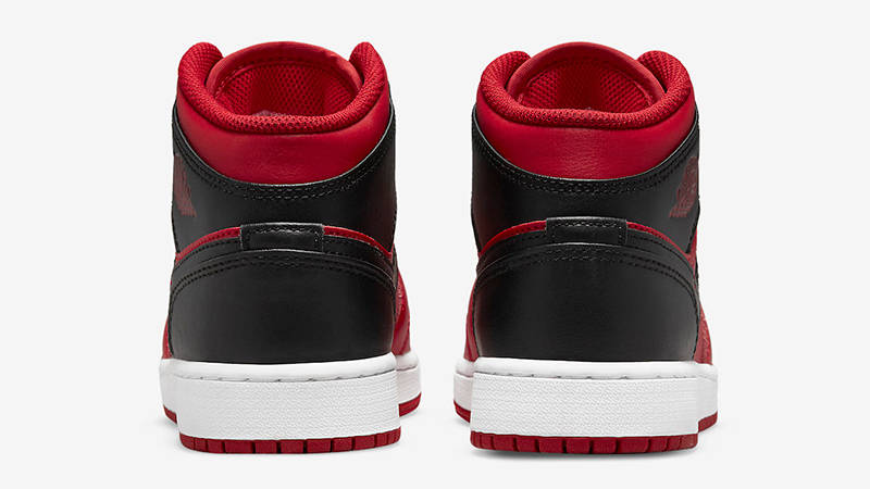 Кросівки дитячі Air Jordan 1 Mid GS 'Reverse Bred' — фото 5