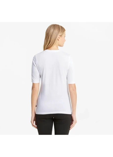 Футболка жіноча Puma Modern Basics Tee White (585929-02) — фото 3
