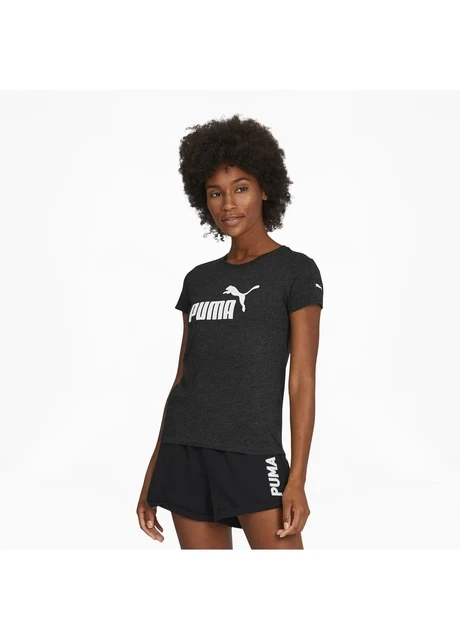 Футболка жіноча Puma Essentials Logo Tee Black (586295-07) — фото 4