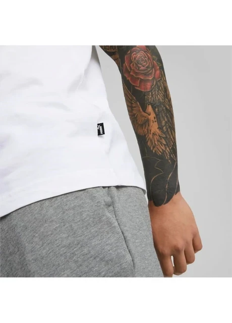 Футболка чоловіча Puma Essentials Logo Tee White (586449-02) — фото 6