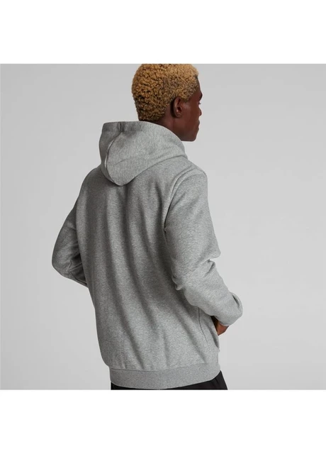 Кофта чоловіча Puma Essentials Small Logo Hoodie Grey (586690-03) — фото 3
