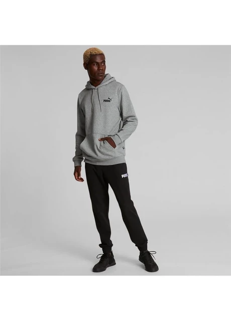 Кофта чоловіча Puma Essentials Small Logo Hoodie Grey (586690-03) — фото 4
