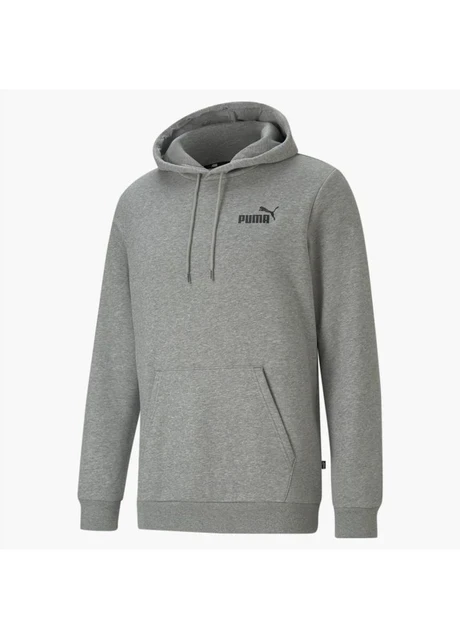 Кофта чоловіча Puma Essentials Small Logo Hoodie Grey (586690-03) — фото 5