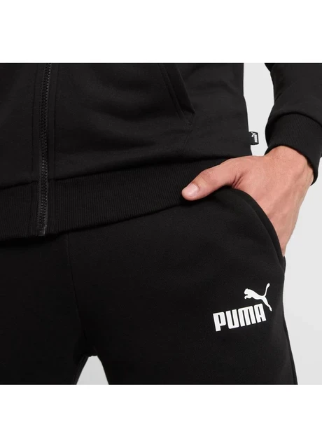 Брюки чоловічі Puma Ess Logo Pants Fl Cl - Black 58671401 (586714-01) — фото 5