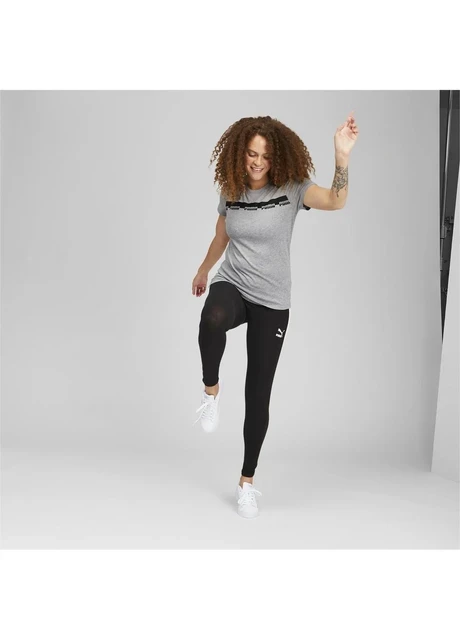 Футболка жіноча Puma Script Tee Grey (588558-04) — фото 6