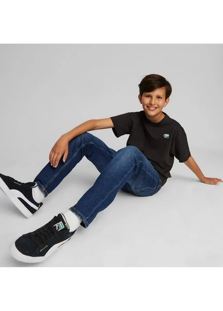 Футболка підліткова Puma Downtown Black (621593-01) — фото 5