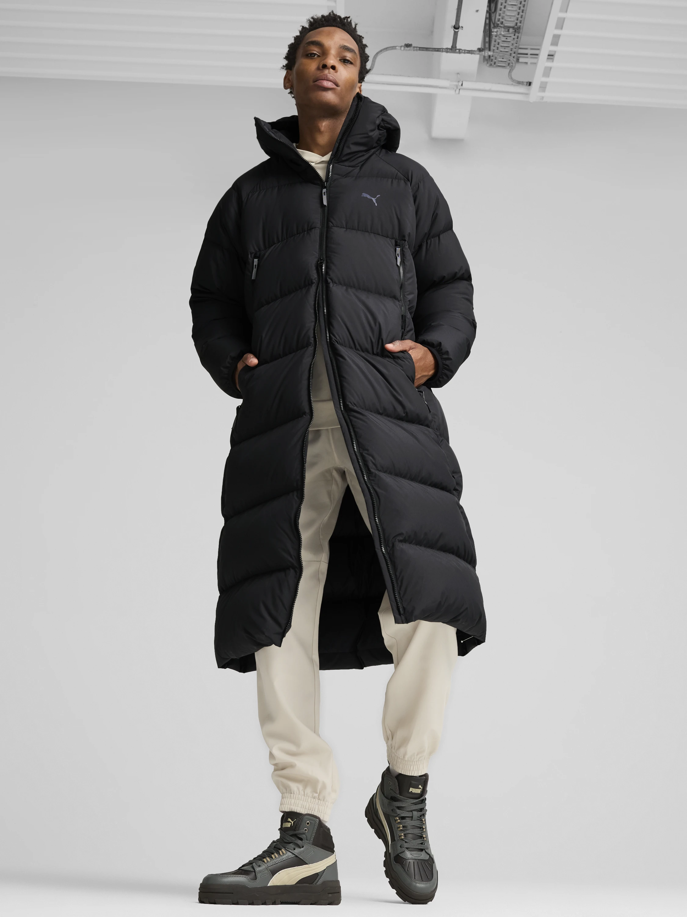 Куртка чоловіча Puma Long Hooded Down Coat (62646701) — фото 1