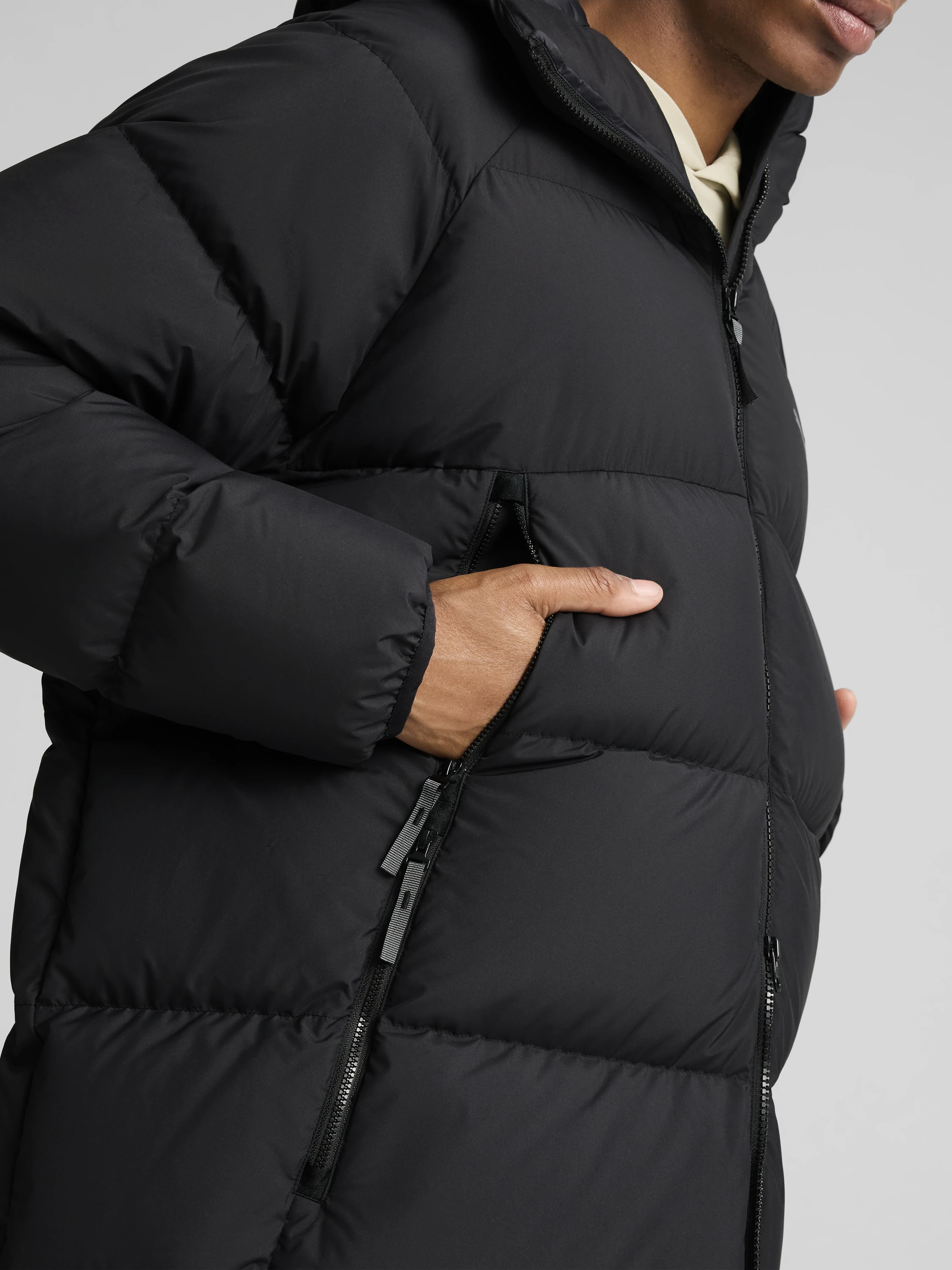 Куртка чоловіча Puma Long Hooded Down Coat (62646701) — фото 4