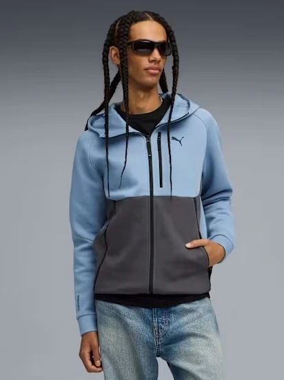 Худі на блискавці PUMA FULL-ZIP DK — фото 4