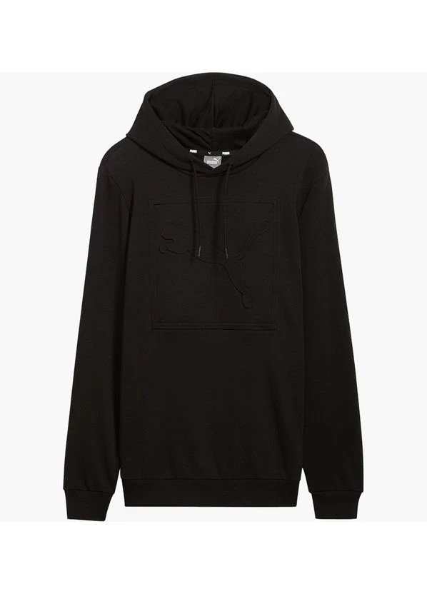 Кофта чоловіча Puma Ess Hoodie Black (671378-01) — фото 1