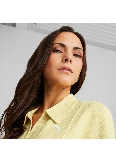 Плаття жіноче Puma Sleeve Polo Dress Yellow (673116-42) — фото 7