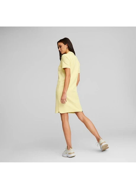Плаття жіноче Puma Sleeve Polo Dress Yellow (673116-42) — фото 8