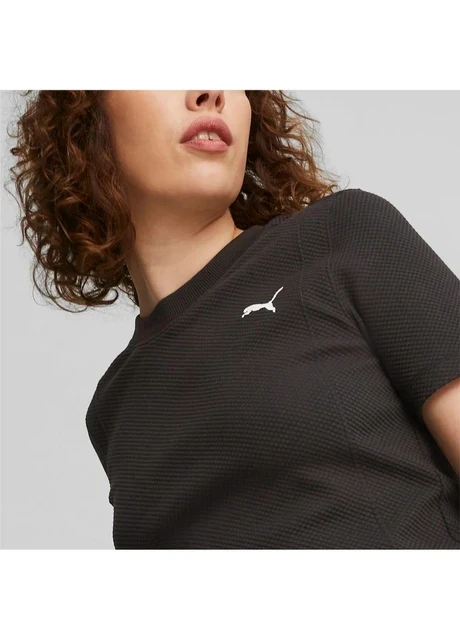 Футболка жіноча Puma Her Slim Black (674063-01) — фото 4